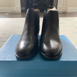 Jack Rogers Black Leather Bootie Size 7.5